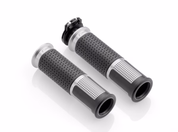 Universal Lux Billet Aluminum Grips By Rizoma