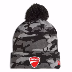 Ducati Tonal Camo Bobble Beanie