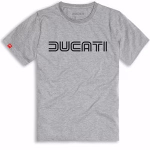 Ducati 80’s T-Shirt – Grey