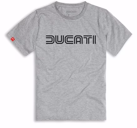 Ducati 80’s T-Shirt – Grey