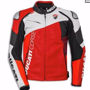 Ducati Corse C6 Leather Jacket (Perforated)