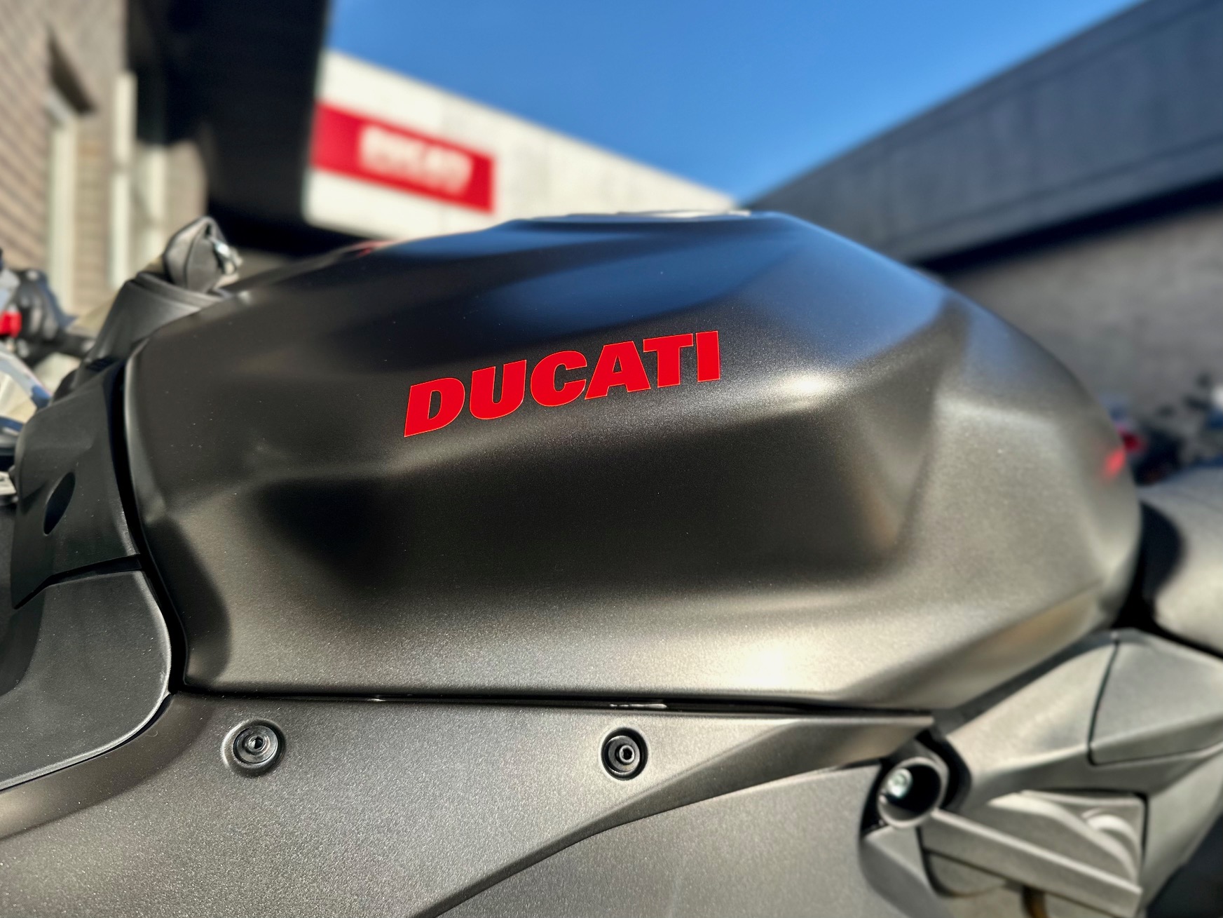 2020 Ducati Panigale V4R Silver — Gasoline Motor Co.