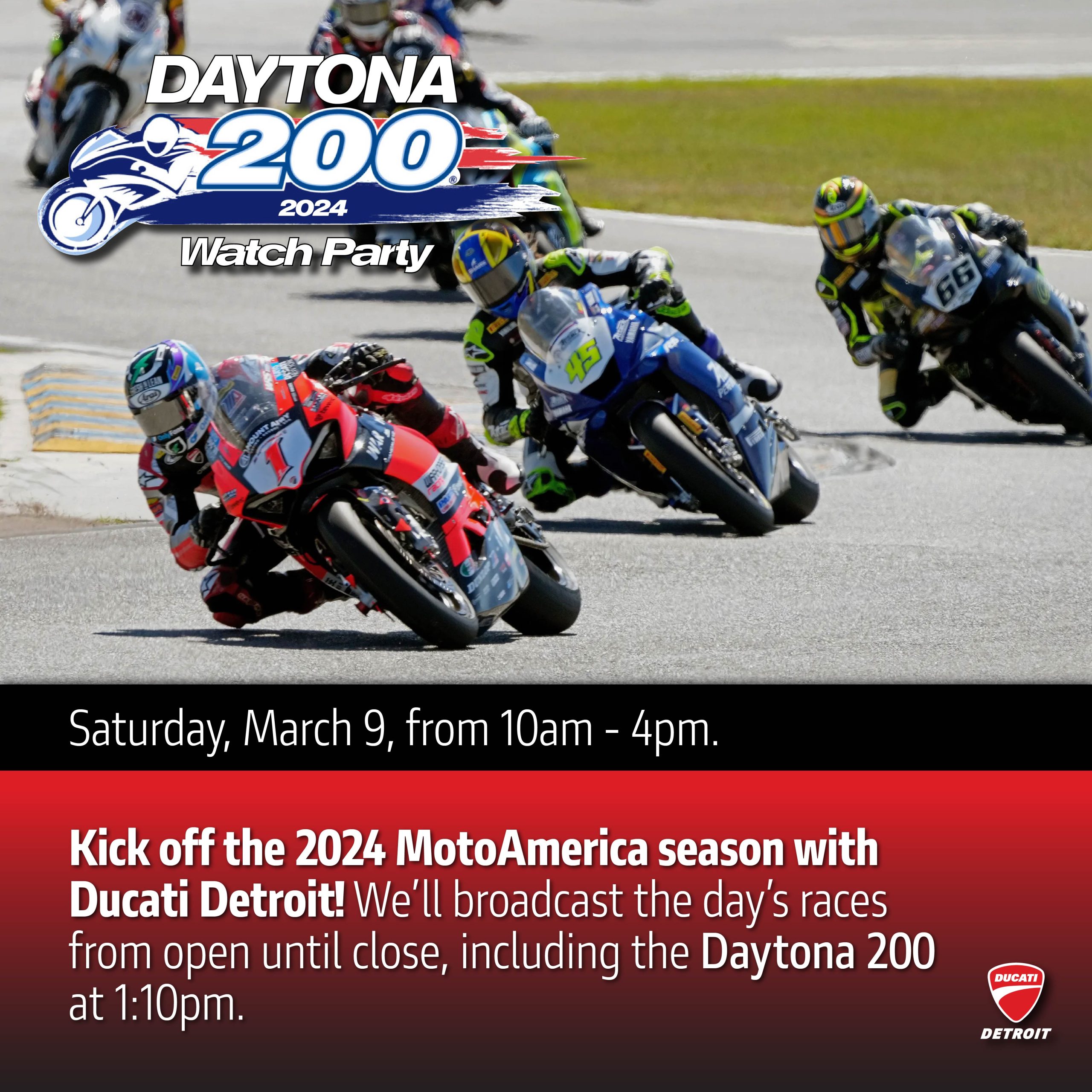 MotoAmerica Daytona 200 Watch Party