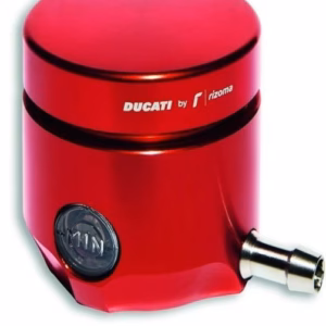 Ducati by Rizoma Clutch Fluid Tank (Red)