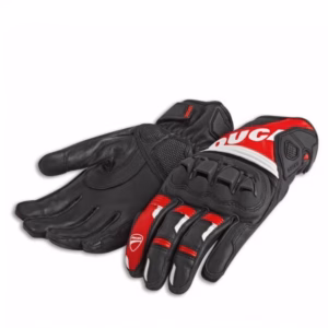 Ducati Sport C4 Original Fabric/Leather Motorcycle Gloves
