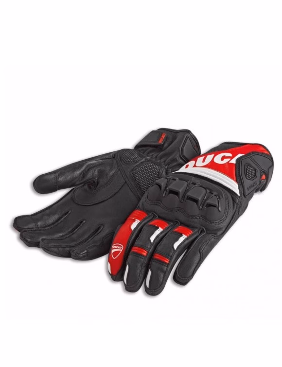 Ducati Sport C4 Original Fabric/Leather Motorcycle Gloves