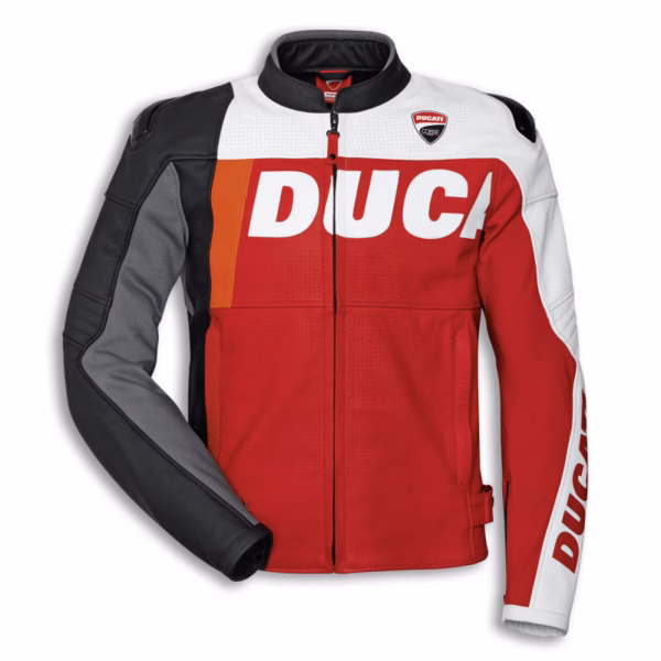 DUCATI SPEED EVO C2 PERFORATED LEATHER JACKET BY SPIDI