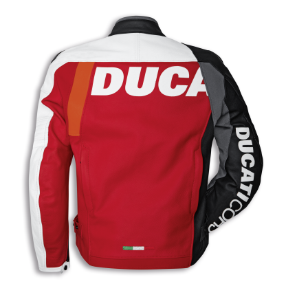 DUCATI SPEED EVO C2 PERFORATED LEATHER JACKET BY SPIDI - Image 2